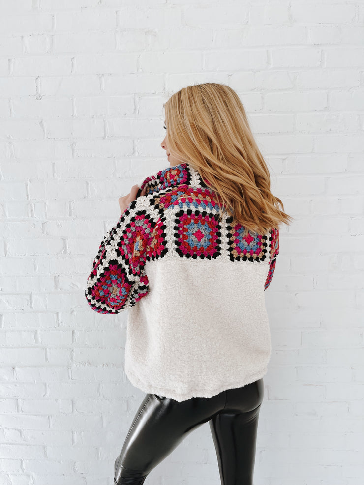 Cuddle Up Crochet Jacket
