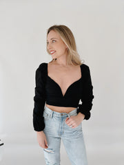 Swipe Right Crop (Black)
